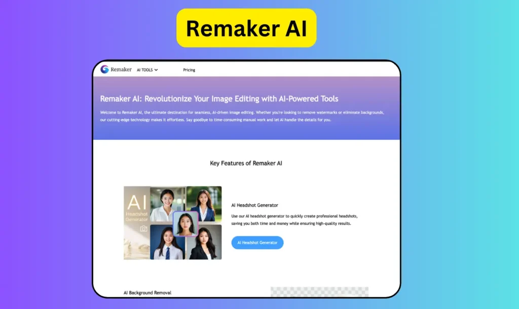 Remaker AI Tool