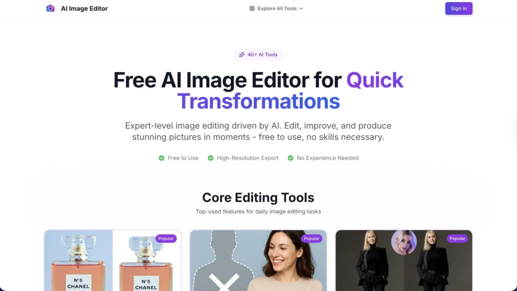 AI Image Editor